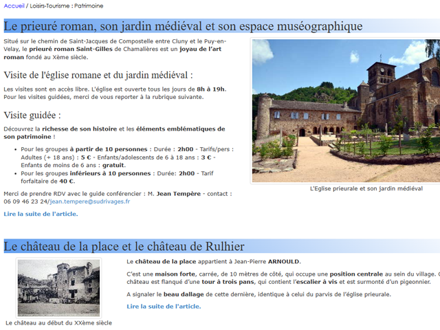 Création d’un audioguide pour la visite de l’Église Saint-Gilles via QR code (Quick Response).