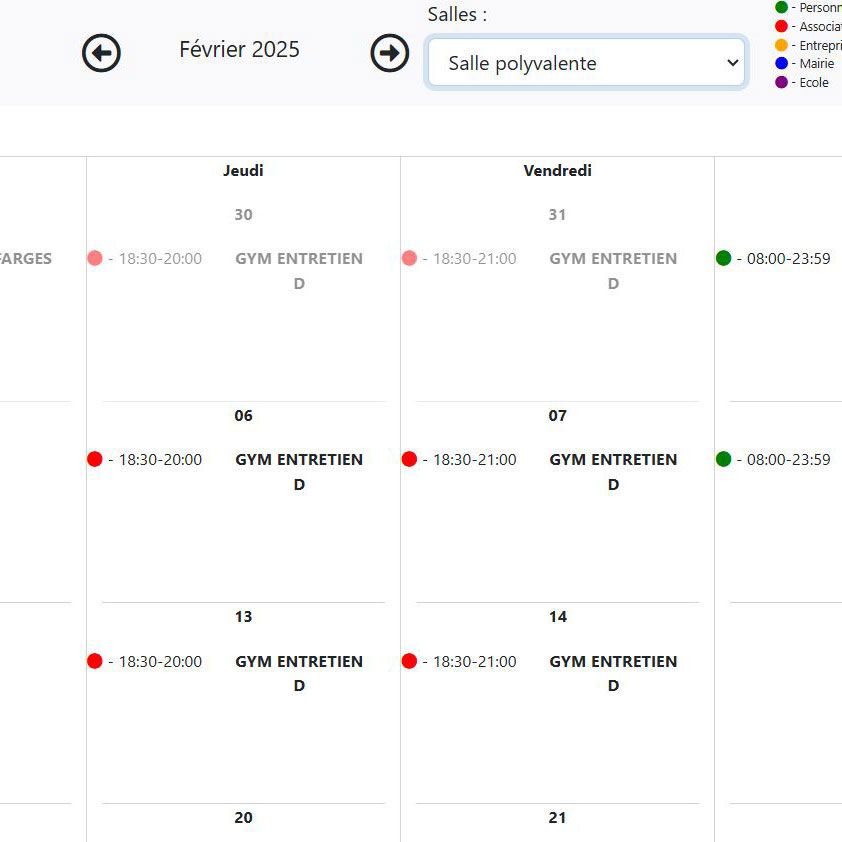 planning Gestion électronique documentaire communale