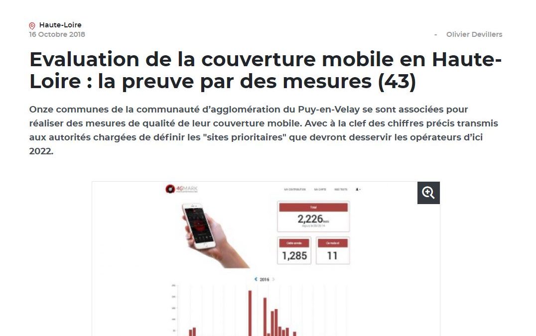 Parution sur le site « Banque Des territoires » le Mardi 16 Octobre 2018
